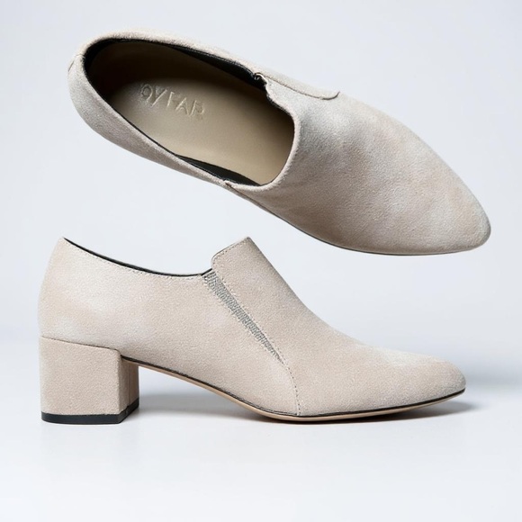 BY FAR Shoes - By Far Tan Suede Ankle Boots | 35